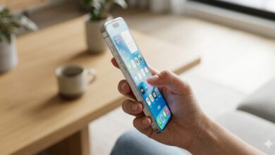 A high-quality 2026 iPhone 17 Air Review image showing the 5.6mm thin titanium profile.